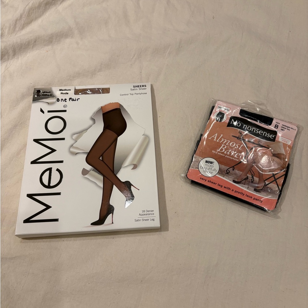 Two Pairs of Women’s Pantyhose